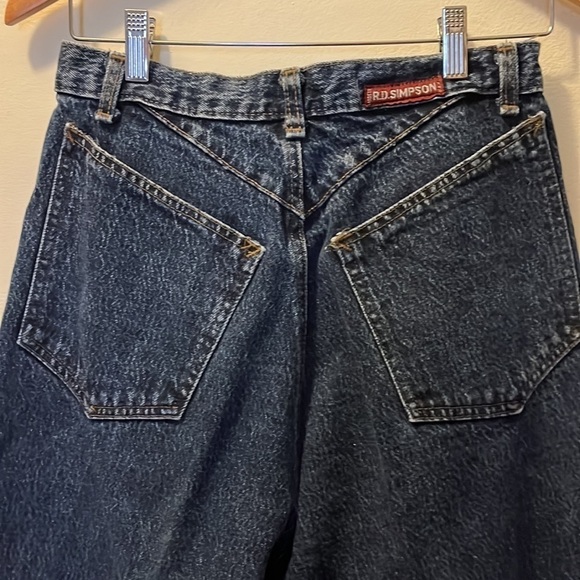 Vintage Designer Denim R.D. Simpson Classic 5pocket Blue Jeans Women’s curvy - Picture 4 of 13